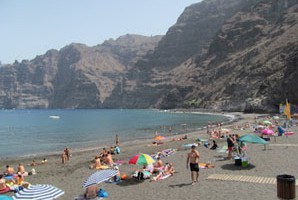 Plaża w Los Gigantes