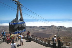 Kolejka na szczyt Teide